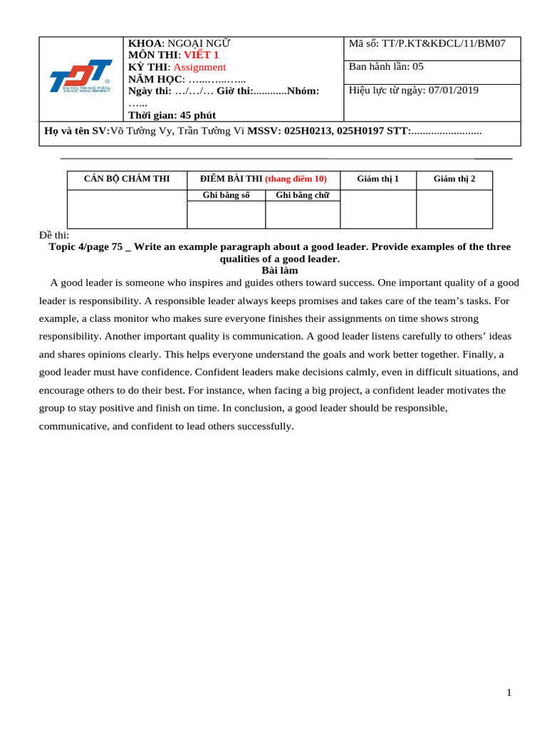 Example Paragraph | PDF