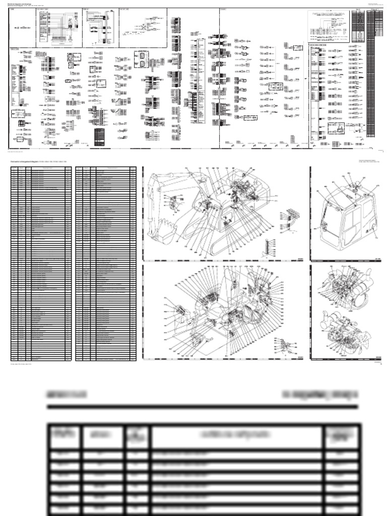 PC300/350 Electrical Circuit Diagrams | PDF | Switch | Mechanical ...
