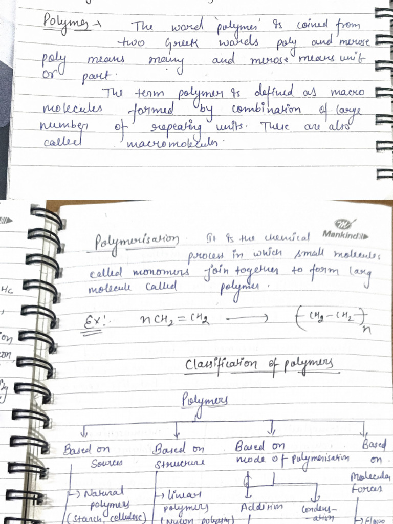 Polymer Notes | PDF
