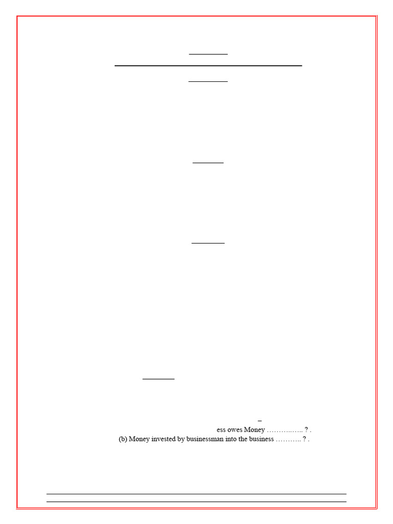 1 - Introduction To Accounting | PDF | Expense | Debits And Credits