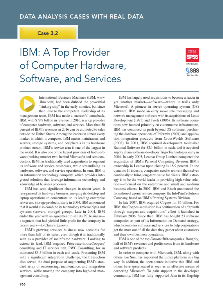 IBM's Evolution in IT Solutions | PDF | Ibm | Lenovo