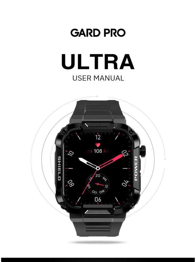 Gard Pro Ultra User Manual Guide | PDF | Mobile App | Blood