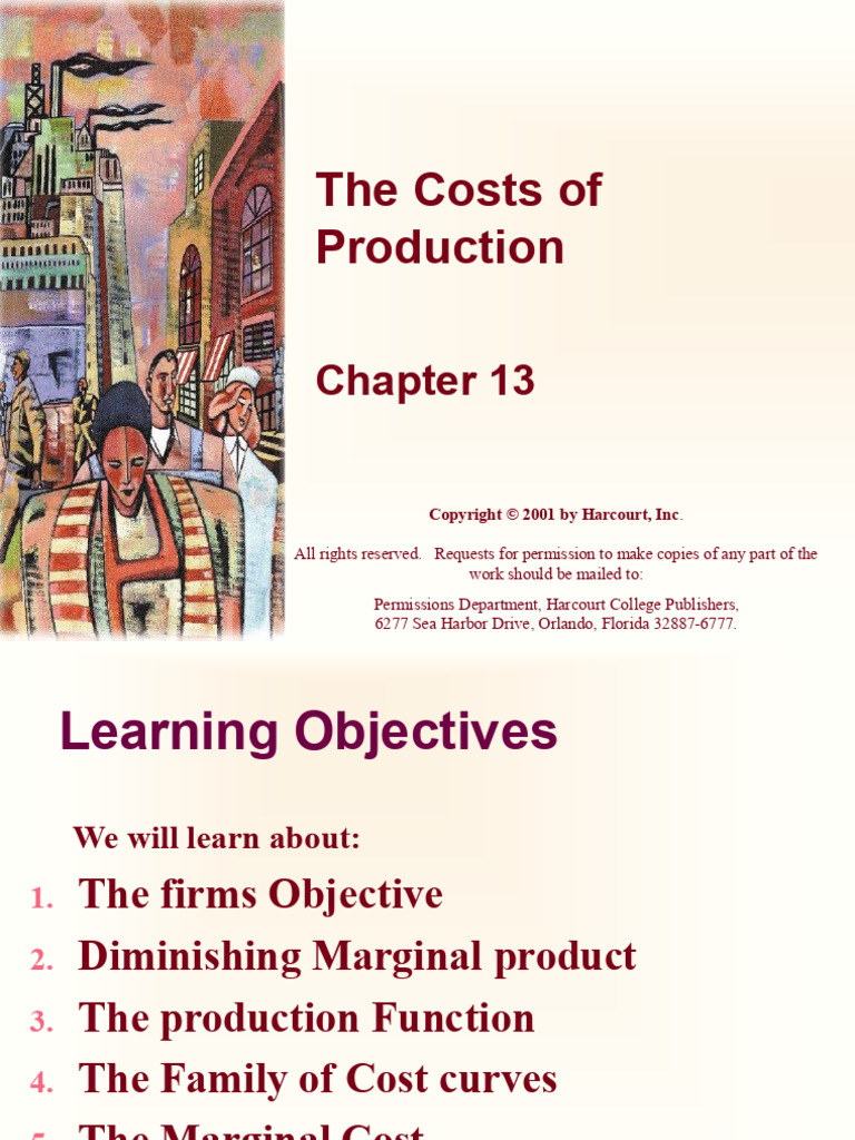 Understanding Production Costs | PDF | Marginal Cost | Average Cost
