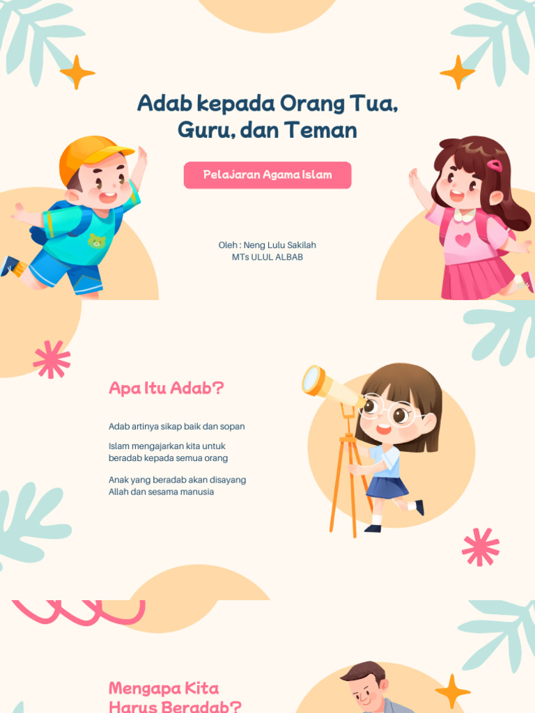 Pentingnya Adab dalam Islam | PDF