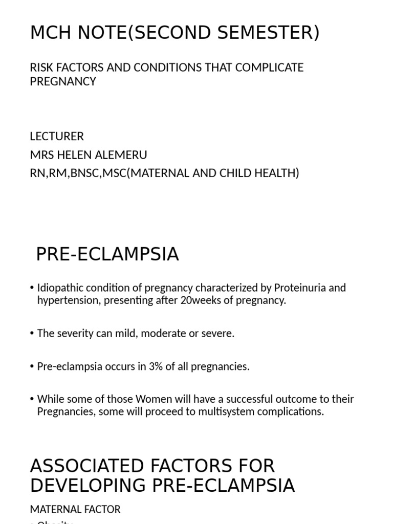 Pre Eclampsia 103133 | PDF