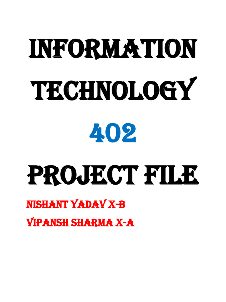Information | PDF