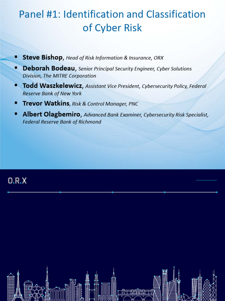 cyberrisk classification | PDF | Risk | Computer Security