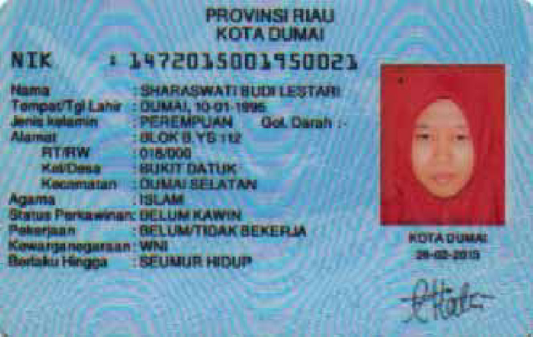 KTP (Sharaswati Budi Lestari) | PDF