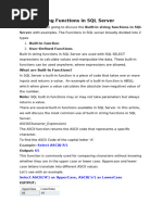 Qlik Sense String Functions Guide | PDF | Software Engineering ...