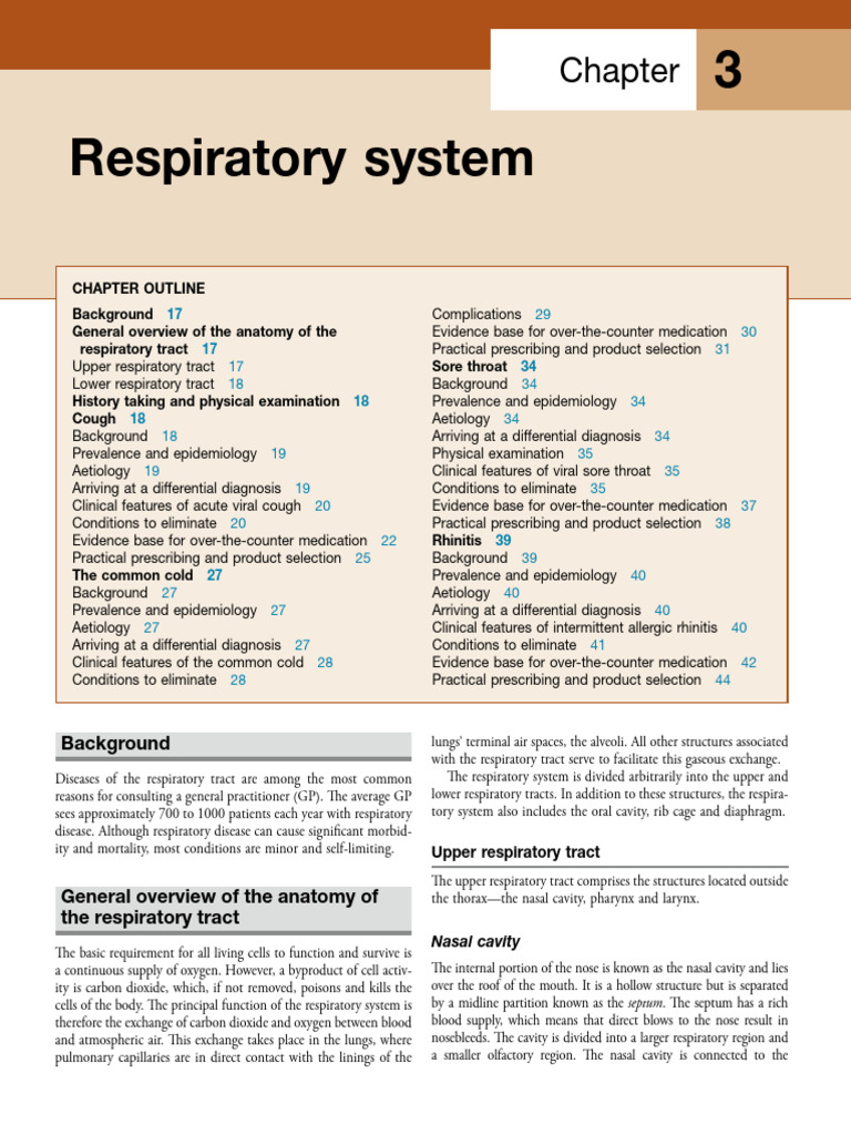 Cough For Community Pharmacy and Hospital | PDF | Respiratory Diseases ...