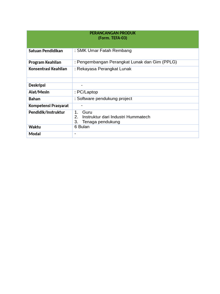 Perancangan Produk | PDF