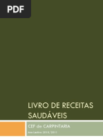 Livro de Receitas saudáveis