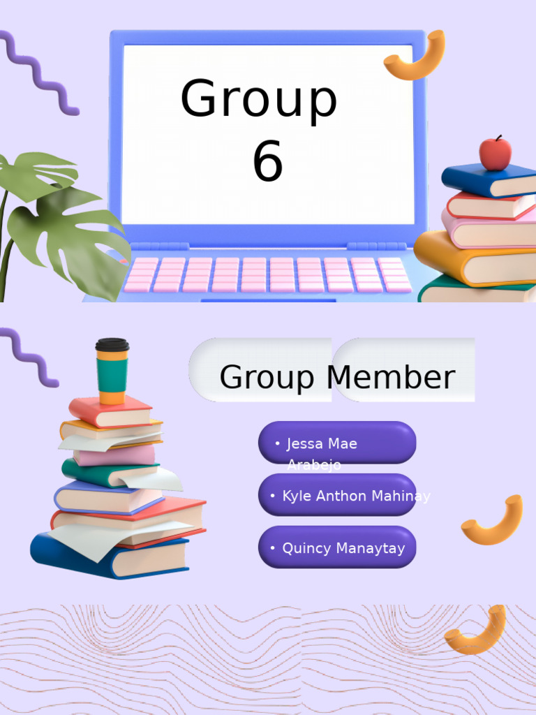 Yellow Blue 3D Cute Elements Neumorphism Group Project Presentation | PDF
