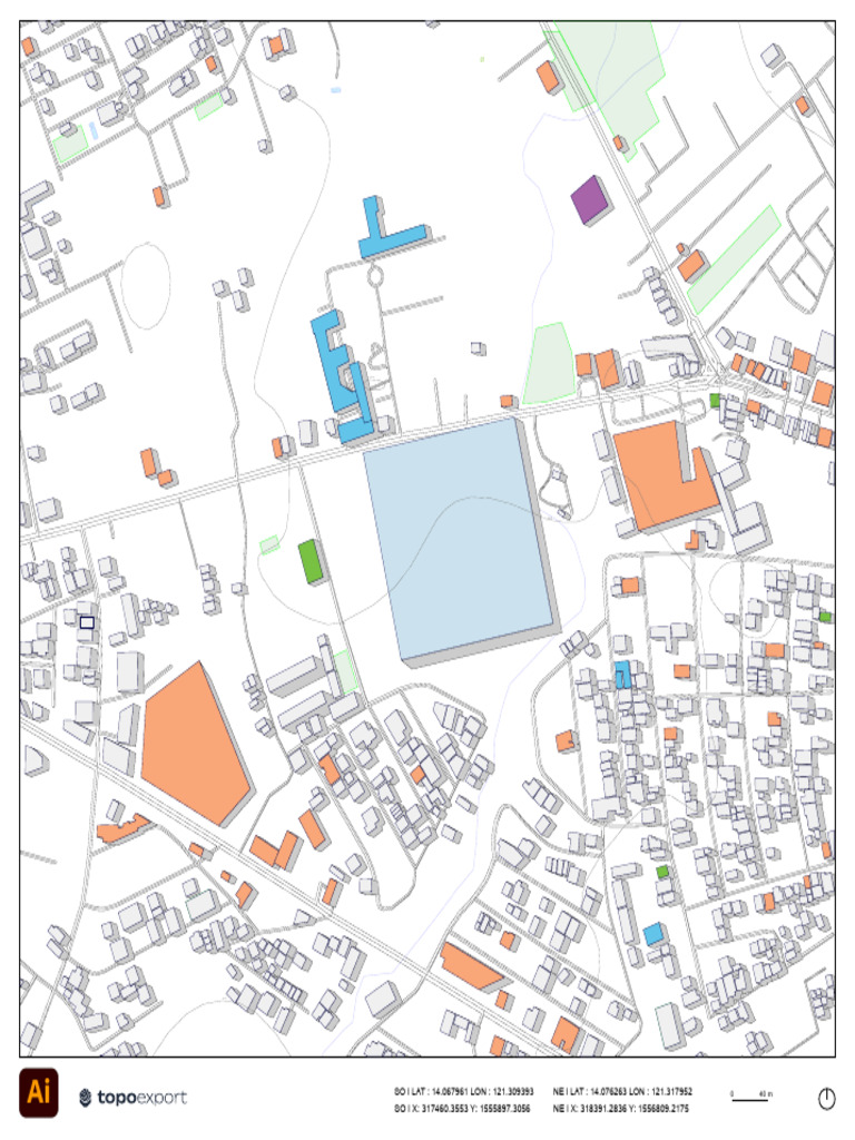 Geographic Coordinates and Measurements | PDF