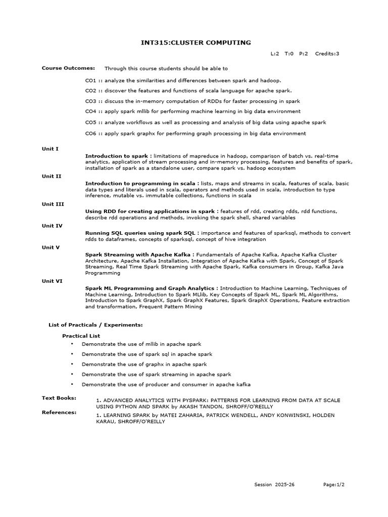 Cluster Computing with Apache Spark | PDF | Apache Spark | Information ...