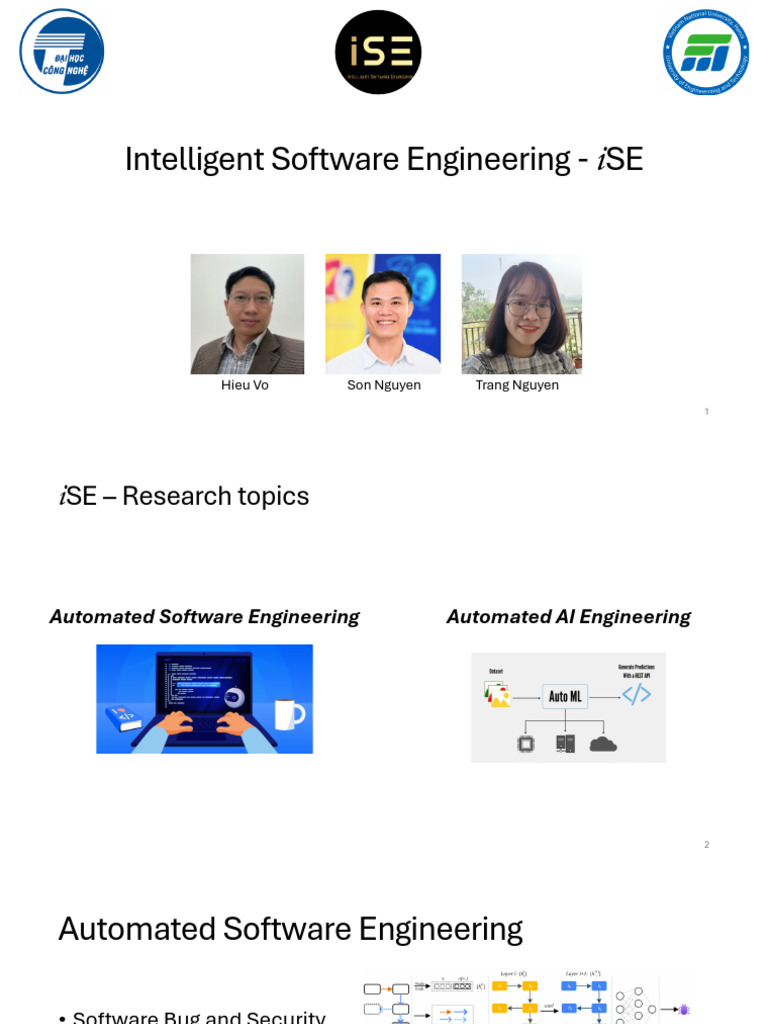 Intelligent Software Engineering ISE | PDF
