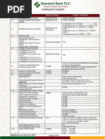 BOC Fees and Charges Overview 2025 | PDF | Transaction Account | Cheque