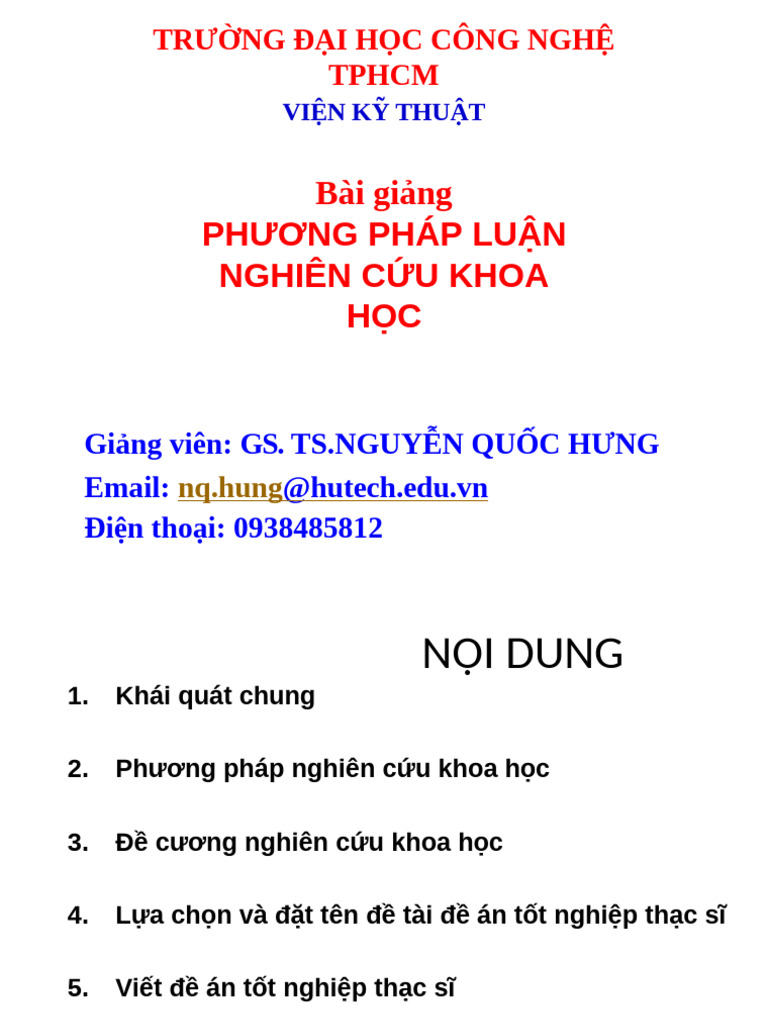 Bai Giang 1 | PDF