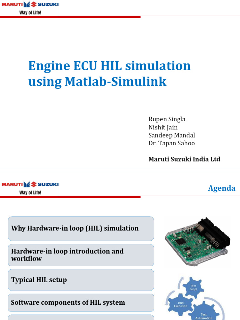 HIL Simulation with Matlab-Simulink | PDF | Simulation | Computer ...