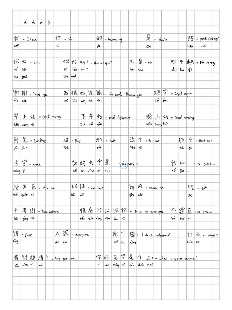 Chinese Beginner 0Vj | PDF