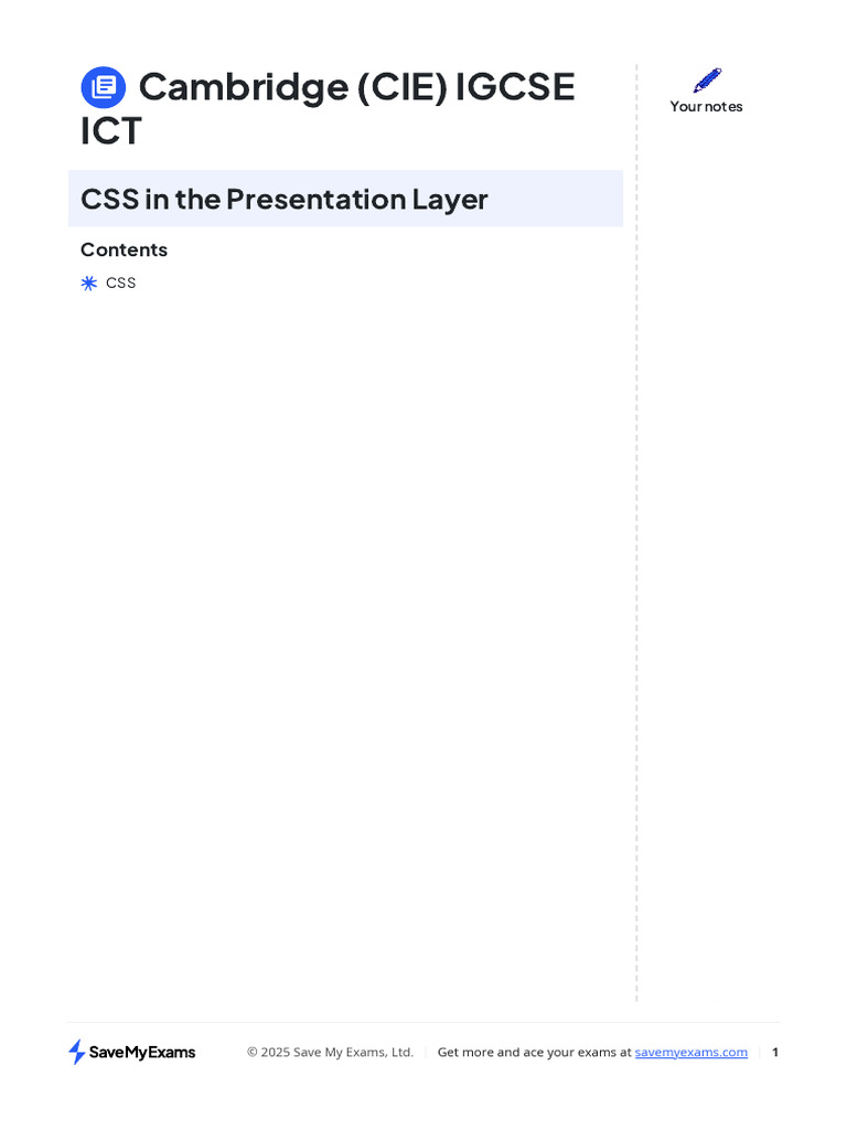 Css in Presentation Layer | PDF | Html | Html Element