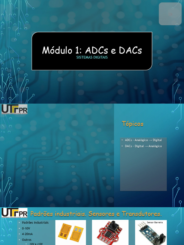 Entendendo ADCs e DACs em Sistemas Digitais | PDF | Conversor de ...