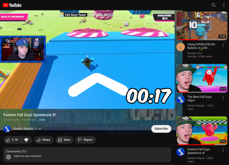 Fastest Fall Guys Speedruns Compilation | PDF