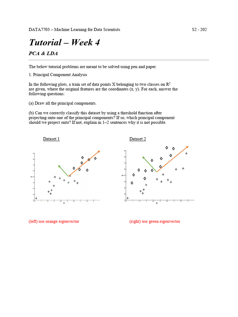 Tutorial Week 4 Solutions | PDF