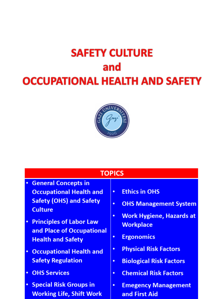 1 Safety Culture | PDF | Occupational Safety And Health | Employment