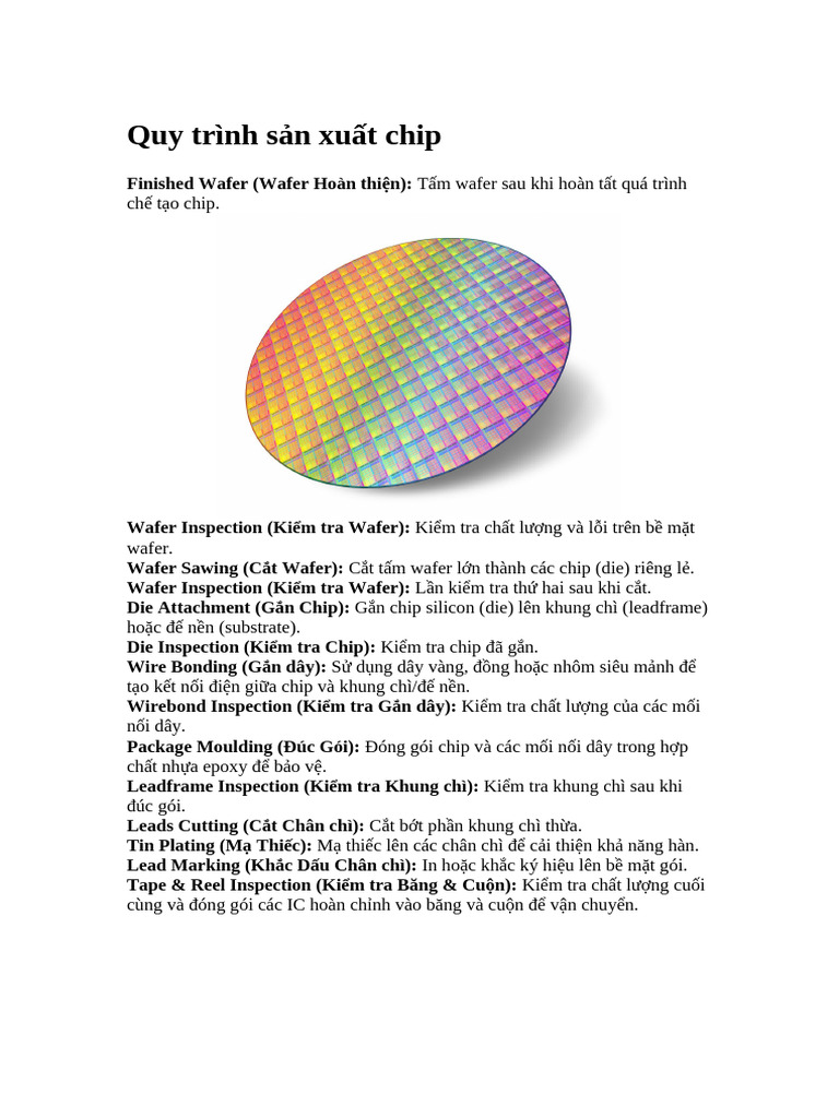 Semiconductor Assembly and Test | PDF