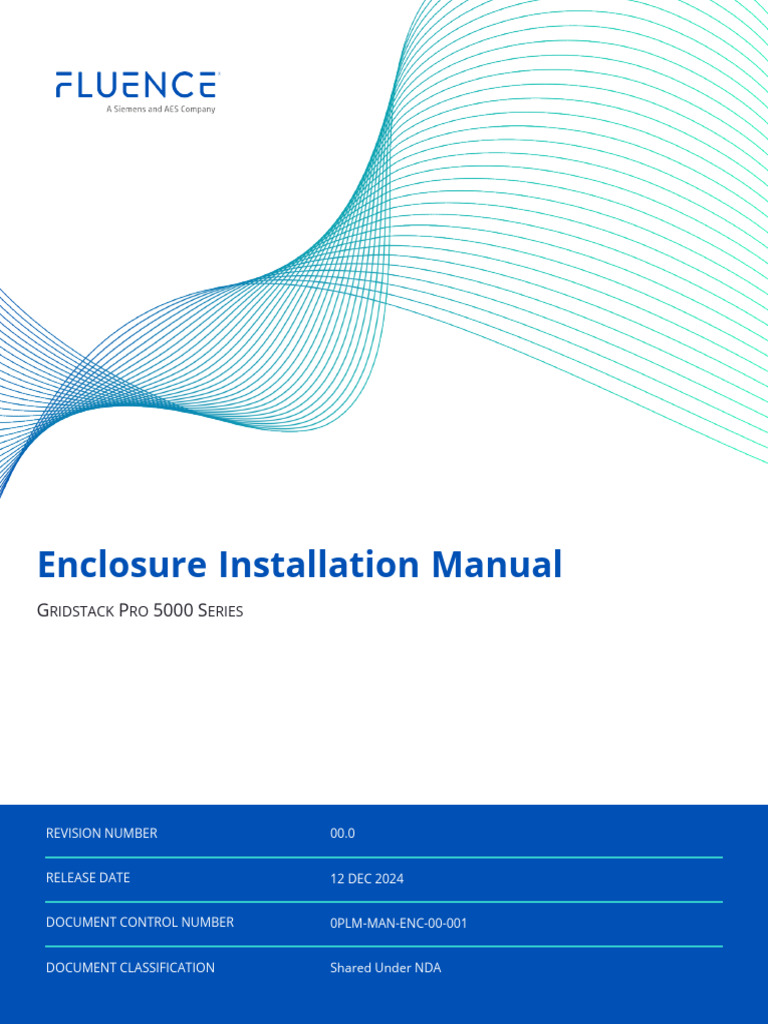 GRIDSTACK PRO 5000 Enclosure Manual | PDF | Relay | Personal Protective ...