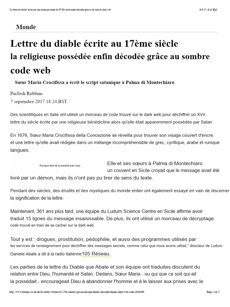 Sitemapcdatahttpsmodeinf Inetcomavec Le Diable 7 Lettres