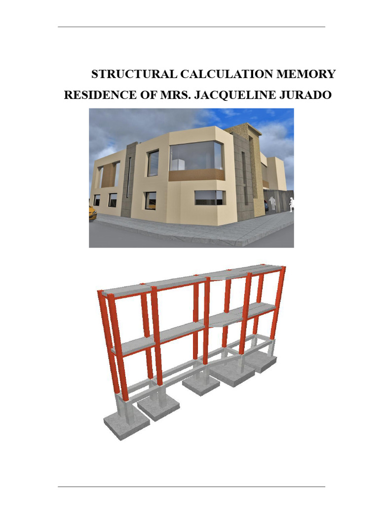 Seismic Structural Analysis Report for Residence | PDF | Structural ...