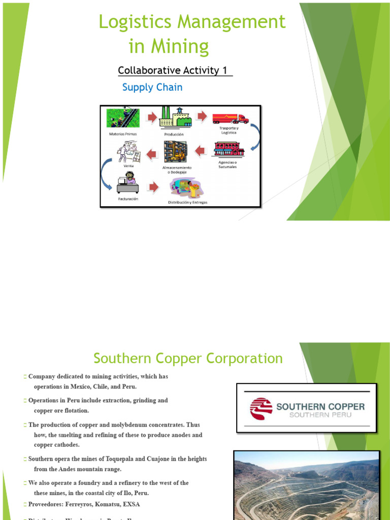 Logistics Management in Mining Operations | PDF