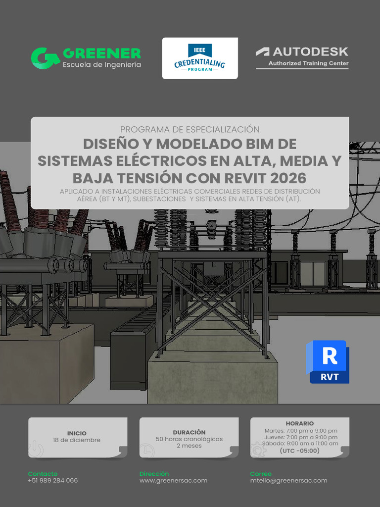 Curso BIM en Instalaciones Eléctricas | PDF | Autodesk Revit ...
