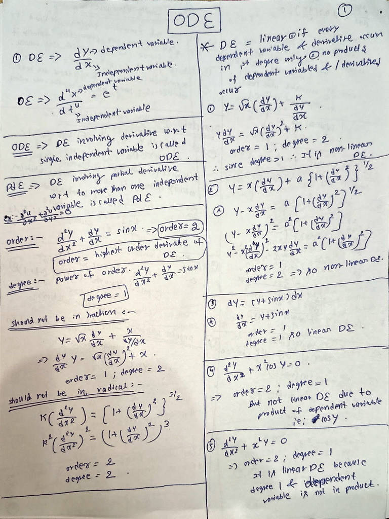 Ode Part 1 | PDF