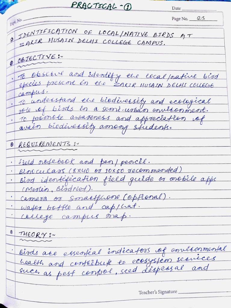 Evs Practical (1). | PDF