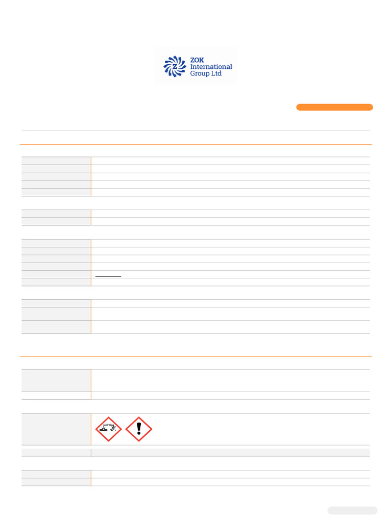 Zok 27 Gold Standard Ready-To-use 2023 May 01 GB en | PDF | Dangerous ...