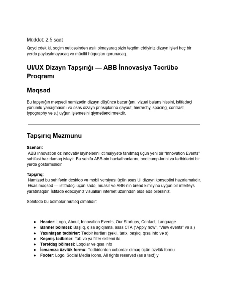 Veb Designer Task (1) | PDF