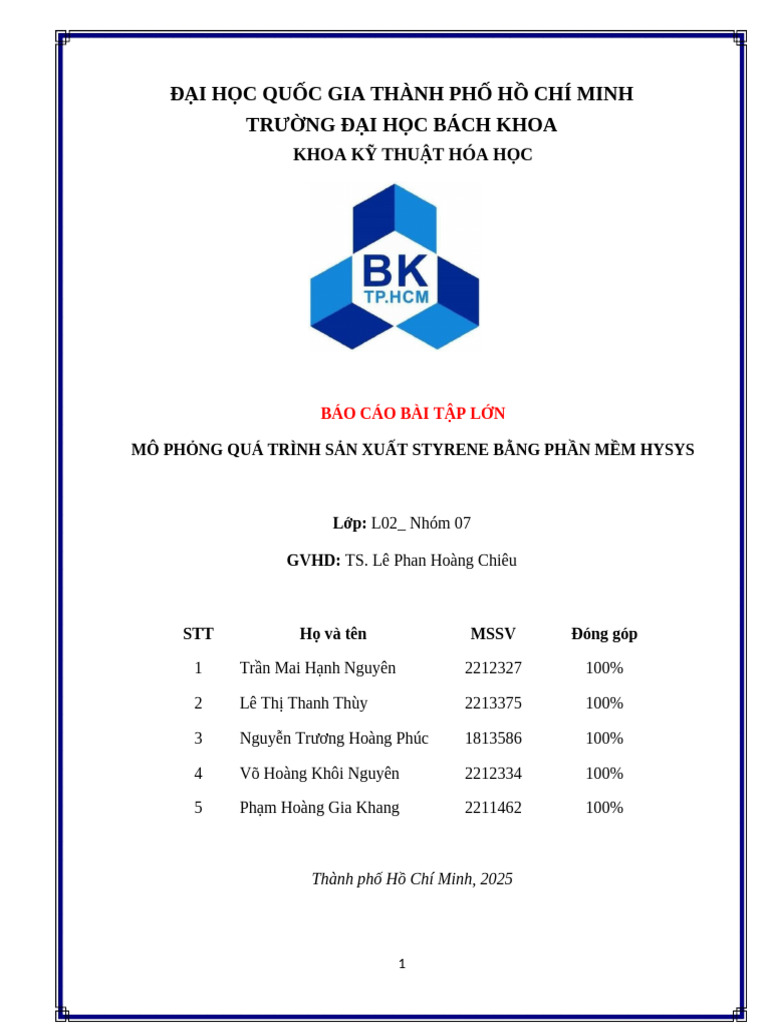 BTL1 (Thùy) | PDF