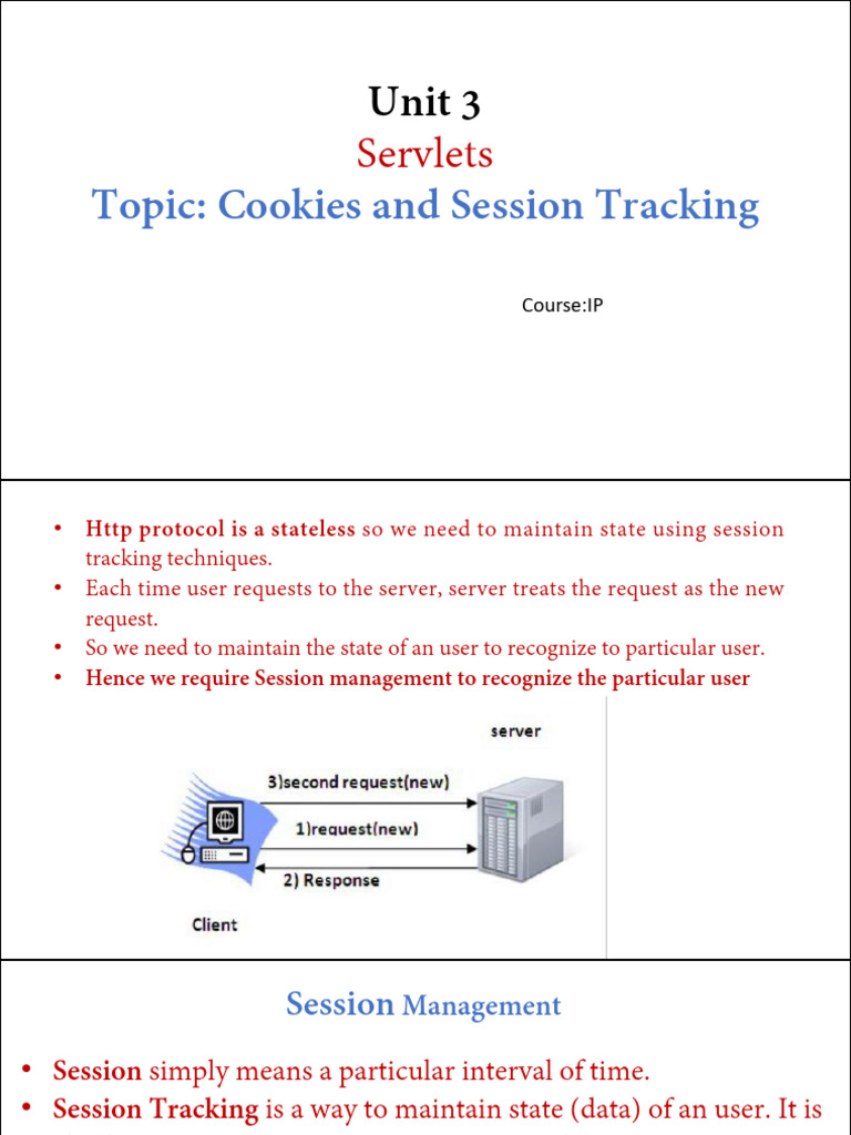 Unit3 Cookie Seesion | PDF | Http Cookie | Web Server