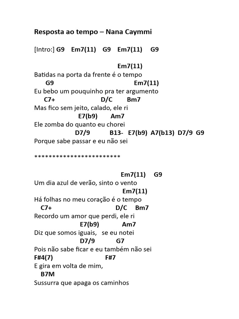 Reflexões sobre o Tempo e o Amor | PDF
