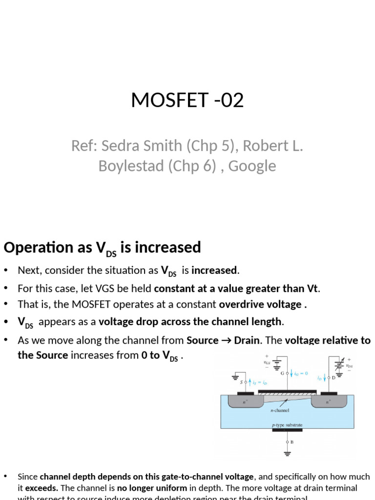 MOSFET -02 | PDF | Field Effect Transistor | Mosfet