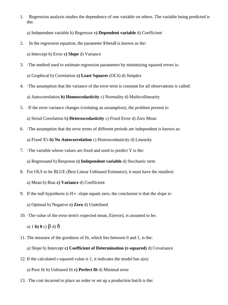 Regress Sion | PDF | Ordinary Least Squares | Errors And Residuals