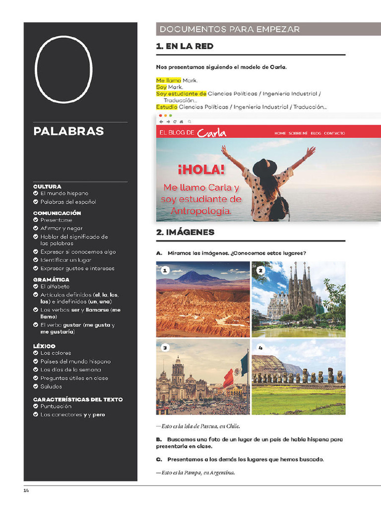 Campus Sur Libro Del Alumno A1 b1 (Arrastrado) | PDF