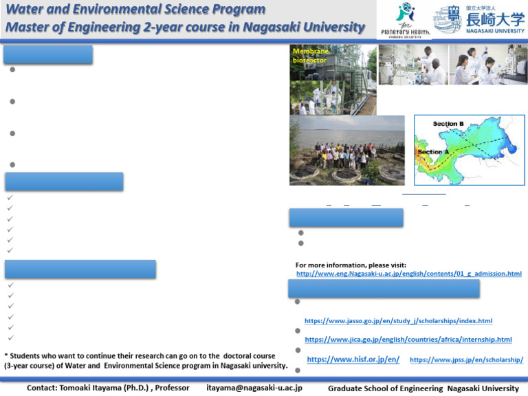 Water and Environmental Science Master's Program | PDF | Science ...