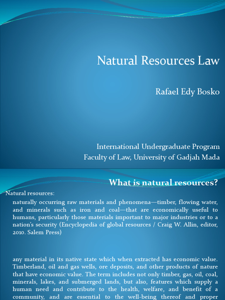 Natres PPT | PDF