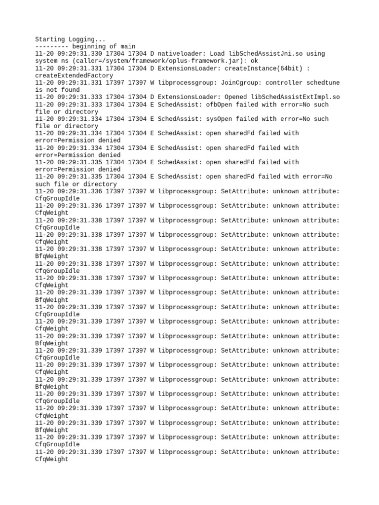 Android Logging and Error Messages | PDF | Computing | System Software