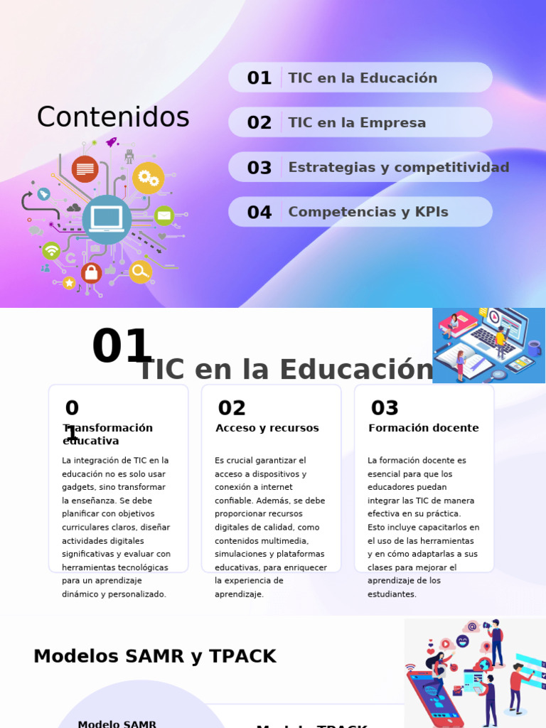 TIC1 | PDF | Tecnología de información y comunicaciones | Enseñando