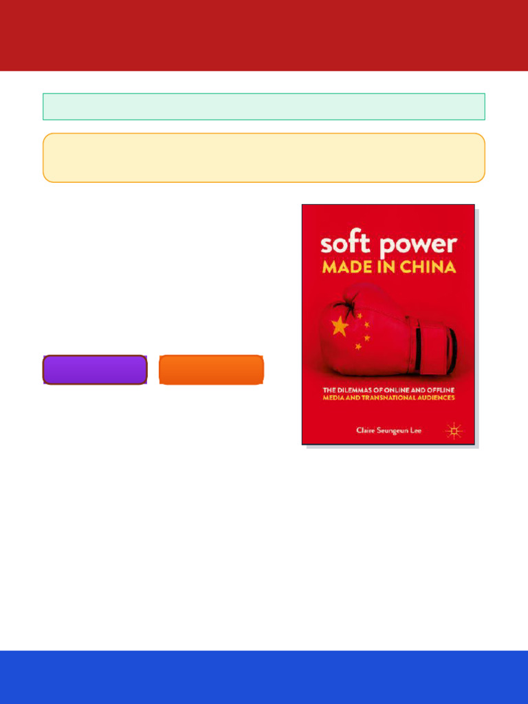 Soft Power Made in China: The Dilemmas of Online and Offline Media and ...